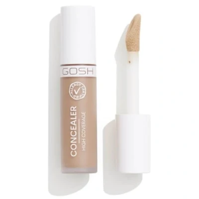 Image de GOSH Concealer High Coverage 005 Tawny I Haut pouvoir couvrant Correcteur liquide pour couvrir les cernes, rougeurs et impuretés peaux sensibles Longue durée &amp; végétalien Crayon