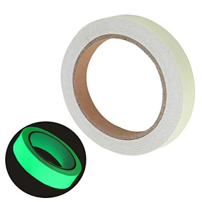 Image de FULARR 10m X 15mm Premium Lumineux Ruban Autocollant, Glow in The Dark Tape, Phosphorescent Ruban, Fluorescente Auto Adhésif Sécurité Amovible Imperméable Lumière Verte