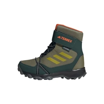 Image de adidas Performance Terrex SNOW CF R.RDY Unisex Bottes de neige pour enfants, Taille: 28, Focus olive/pulse olive/impact orange