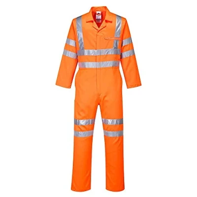Image de Combinaison haute visibilité Portwest GO/RT Orange Polyester/Coton Norme EN ISO 20471 Class 3