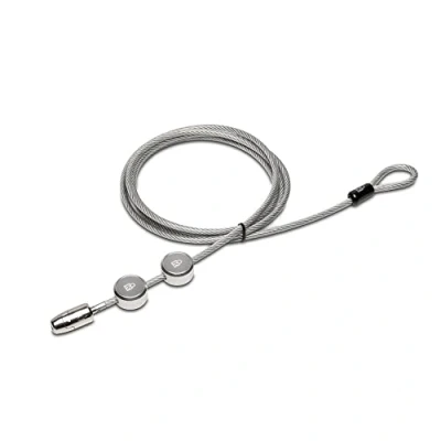 Image de Rexel Kensington Kit de Verrouillage pour Mac Pro et Display XDR, Sécurité Antivol Ordinateur, Câble 2,4m en Acier Carbone, K63150WW
