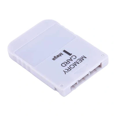 Image de Kuuleyn Carte mémoire, mémoire PS1, Playstation, Jeu de Jeux Haute Vitesse, clé 1 Mo adaptée pour Playstation Un PS1