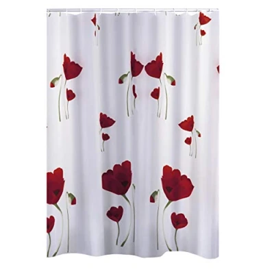 Image de Ridder 478000 350 Mohn Rideau de douche textile 100 x 200 cm