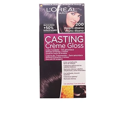 Image de LOreal Paris Casting Creme Gloss Baño De Color 200 Negro Ébano