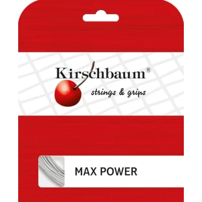 Image de Kirschbaum Max Power Garniture Cordage de Tennis Gris 1,20 mm x 12 m