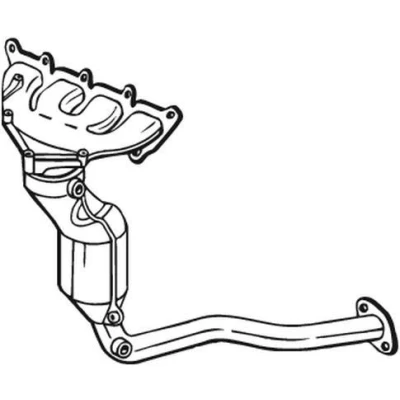 Image de BOSAL 090 569 Catalyseur Euro 4 avec pièces d&#039;assemblage FIAT: Stilo 3/5 portes, BRAVO 2