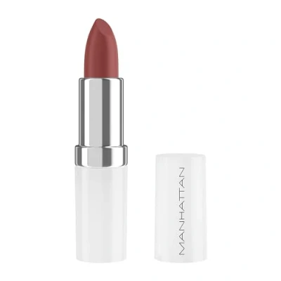 Image de Manhattan Lasting Perfection Satin Lipstick 870 Mauve Quartz, rouge à lèvres pour une couleur intense et durable un soin hydratant