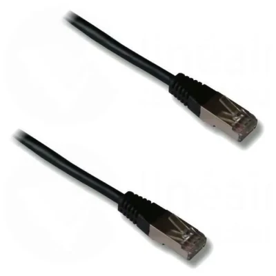 Image de Lineaire PCJ6FNH câble de réseau Noir 10 m Cat6 F/UTP (FTP) Neuf