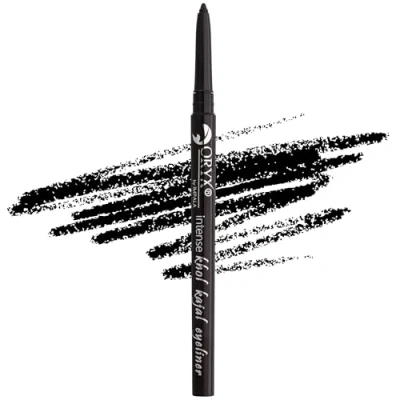 Image de Impala Crayon pour les yeux Oryx Khol Kajal 04 Charbon Eye liner imperméable Texture crémeuse facile à appliquer Couleur intense, durable et résistante l&#039;eau