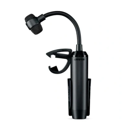 Image de Shure Pga98D Microphone pour Batterie à Condensateur et Cardioïde, Col de Cygne avec Fixation Sur Tambour Cble Xlr Vers