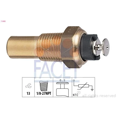 Image de FACET 7.3005 Sonde De Température Liquide Refroidissement Made in Italy OE Equivalent OPEL: Corsa B 3/5 portes, Calibra A