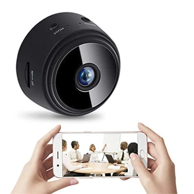 Image de Mini Camera Espion Cachee Enregistreur,Full HD 1080P WiFi Exterieur sans Fil Spy Cam Vision Nocturne Détection de Mouvement,Interieur/Exterieur