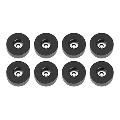 Image de Adam Hall Hardware 4907 M8 AH Lot de 8 pied caoutchouc 38 x 15 mm en sachet