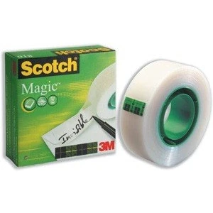 Image de Scotch Ruban Magic 1 Rouleau, 25 mm x 66 m Adhésif à Usage Général pour la Réparation, l&#039;Etiquetage et Fermeture de Documents