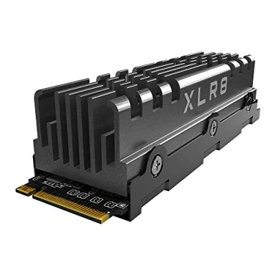 Image de PNY XLR8 CS3040 M.2 NVMe Gen4 x4 SSD Interne avec Heatsink 500Go, Vitesse de Lecture jusqu&#039;à 5600 Mo/s, d&#039;Ecriture 2600 Mo/s