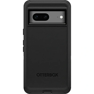 Image de OtterBox Coque pour Google Pixel 7 Defender Series Noir, robuste et durable, avec protection des ports, comprend un clip holster une béquille