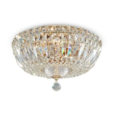 Image de MAYTONI DECORATIVE LIGHTING Plafonnier extravagant, au design élégant, magnifique, style baroque, rond, E14 3 x 60W 220V
