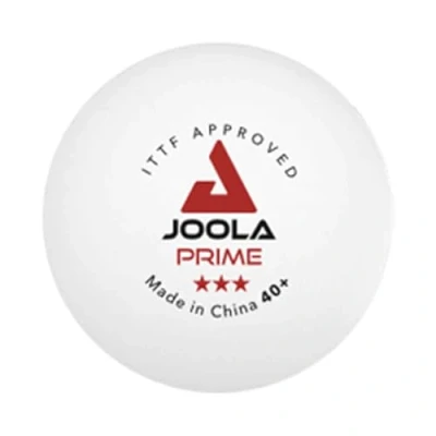 Image de Joola PRIME unisexes Balles de tennis table , blanches, taille unique, paquet 3