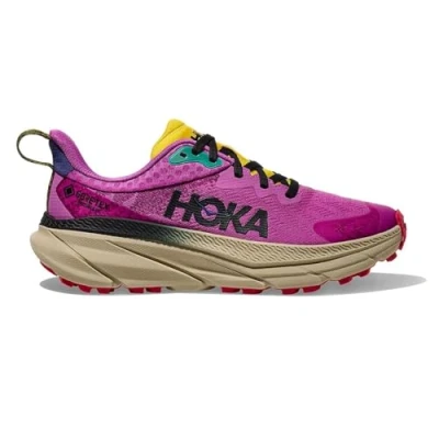 Image de HOKA Challenger 7 GTX Chaussures de running, Femme, Taille: 38, Super bloom/oatmeal Tissu / matière synthétique