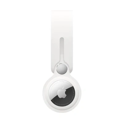 Image de Apple AirTag Loop Cuir PU Blanc