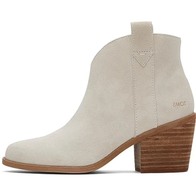 Image de TOMS Femme Constance Bottine, Daim Sable Clair, 41 EU