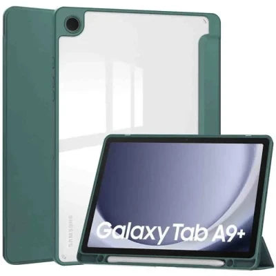 Image de imoshion Coque tablette rigide Trifold pour Samsung Galaxy Tab A9 Plus Vert Neuf