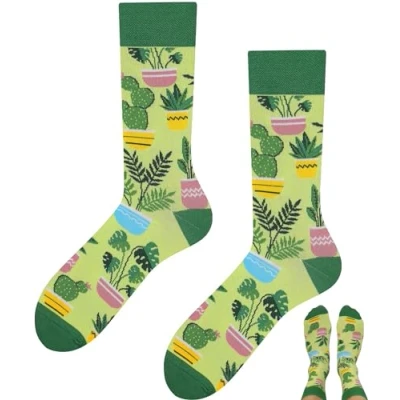 Image de TODO Chaussettes femme et homme Colors Fancy Funny avec un motif rigolo multicolore