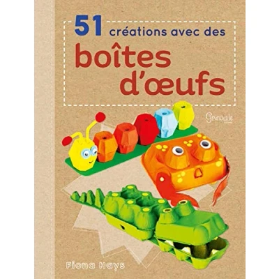 Image de 51 créations avec des boîtes d&#039;oeufs Livre d’occasion Très bon