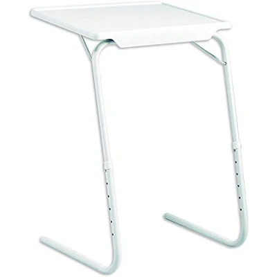 Image de SVE Table d&#039;appoint pliable réglable Adaptable à 18 positions différentes (6 hauteurs et 3 angles différents)