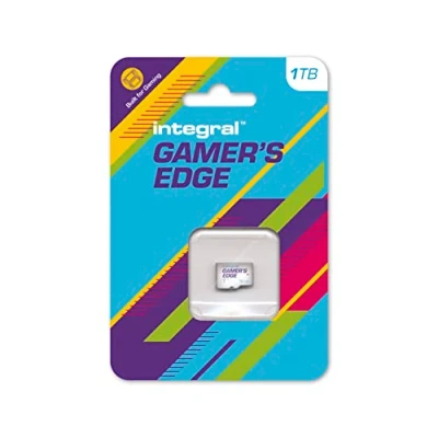 Image de Integral 1TB Gamer&#039;s Edge Carte Micro SD pour la Nintendo Switch Chargez et sauvegardez des Jeux Rapidement stockez DLC données conçu