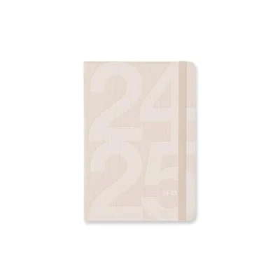 Image de Letts of London Block Agenda scolaire semainier 2024/2025 Format A6 Sable