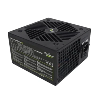 Image de Tecnoware Alimentation ATX Hyper Stream Bronze 500W pour PC évolués avec Carte Graphique NVIDIA GeForce GTX RTX, Ventilateur Silencieux, connecteurs PCI E, CPU 4+4, SATA, Molex