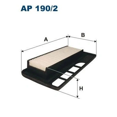 Image de FILTRON AP 190/2 Filtre à air 50 160 306 Cartouche filtrante SUZUKI: IGNIS 2, Wagon R+ II 3/5 portes, OPEL: Agila A, SUBARU: JUSTY 3