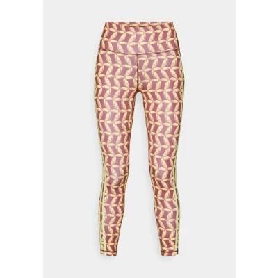 Image de adidas Performance X FARM 7/8 Leggings Leggings, Femme, Taille: XS, Semi spark/shadow red