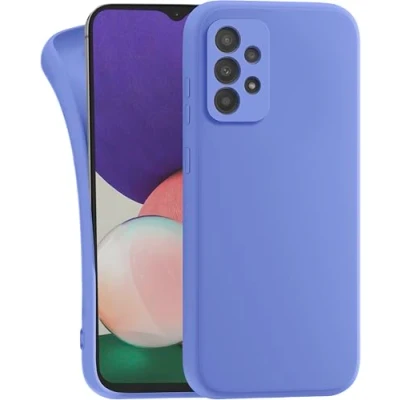 Image de MyGadget Coque pour Samsung Galaxy A52 4G 5G A52s Case TPU Souple &amp; Soft Cover Protection Extra Fine Légère Étui Coloré Anti Choc et Rayures Bleu