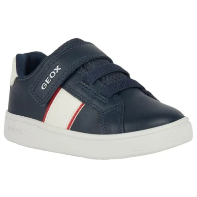 Image de Geox Bébé garçon B ECLYPER Boy A Basket, Navy/Red, 22 EU
