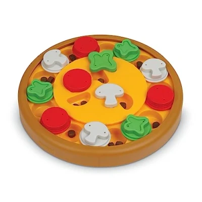 Image de BrightKins Puzzle de friandises pour Chien Jouet interactif Chiens Distributeur antidérapant la Stimulation mentale et l&#039;alimentation Lente, 1 pièce