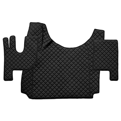 Image de F CORE Tapis de entierement Le Sol Camion compatibilité pour Renault T 01.14 Etage Eleve Noir