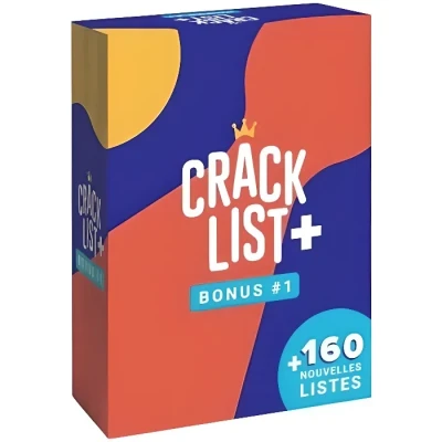 Image de Crack List Contenu additionel Version Française nécessite Le Jeu de Base Encore Plus Fun Entre Amis et en Famille Blackrock Games