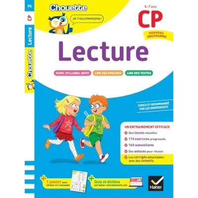 Image de Lecture CP Cahier de soutien nouveau programme Leçons et exercices corrigés (Broché)