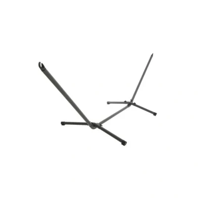 Image de Structure en fer pour hamac d&#039;extérieur GENERIQUE 93x300x105cm Couleur Anthracite
