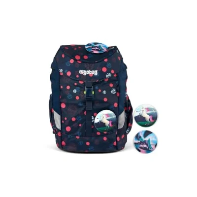 Image de ergobag Mini sac à dos ergonomique pour enfant, DIN A4, 10 l, Phantbärsiewelt Violet, taille unique