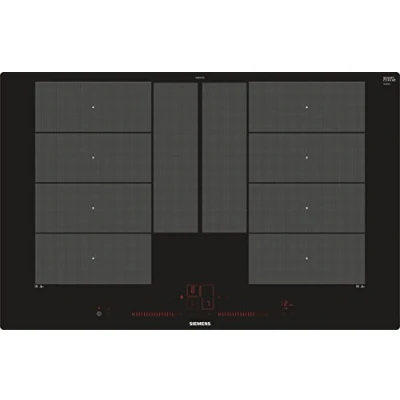 Image de Siemens EX801LYC1E Plaque Noir Intégré (placement) avec zone à induction 4 zone(s)