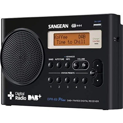 Image de Sangean DPR 69 Radio portable Tuner DAB/FM RDS
