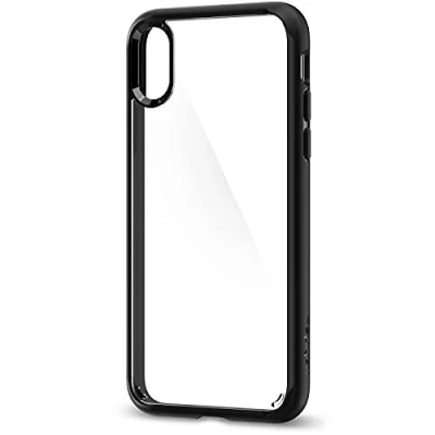 Image de Spigen Ultra Hybrid Coque Compatible avec iPhone XS X Noir