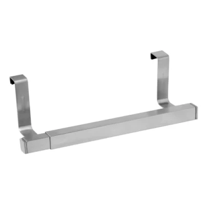 Image de Fackelmann 61456 Porte Serviette Extensible, torchon de Cuisine, Bains, Acier Inoxydable, 22 x 8 7 cm
