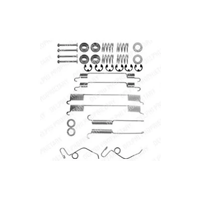 Image de DELPHI LY1168 Kit d&#039;accessoires, mâchoire de frein FORD: Transit Mk2 Van, Mk3 Minibus, LTI: TX 3/5 portes