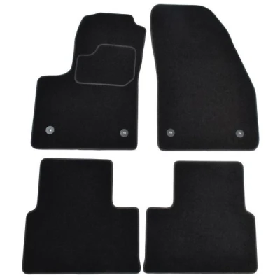 Image de MAMMOOTH A041 OPL190 PRM 01 Ensemble de tapis sol Textile avant et arrière 4 noir OPEL: Meriva B