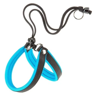 Image de Ferplast Harnais pour Petits Chiens AGILA Fluo 2 Chien avec Rembourrage Doux, Système de Fermeture Rapide et Simple Cordon Serrage, Tour Poitrine 32 50 cm. Bleu
