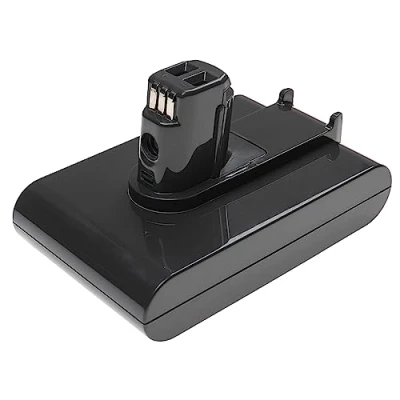 Image de EXTENSILO Batterie Compatible avec Dyson DC30, DC30 White, DC35 aspirateur (2500mAh, 14,8V, Li ION, Gris foncé)